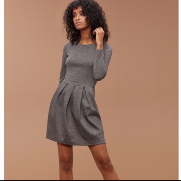 NWT Aritzia Talula lambeth dress code in heather mars red - size XS - Picture 3 of 6